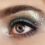 Beautiful woman eye. Perfect makeup. Beauty fashion. Eyelashes. Lips. Cosmetic Eyeshadow. Make-up detail. Eyeliner.
